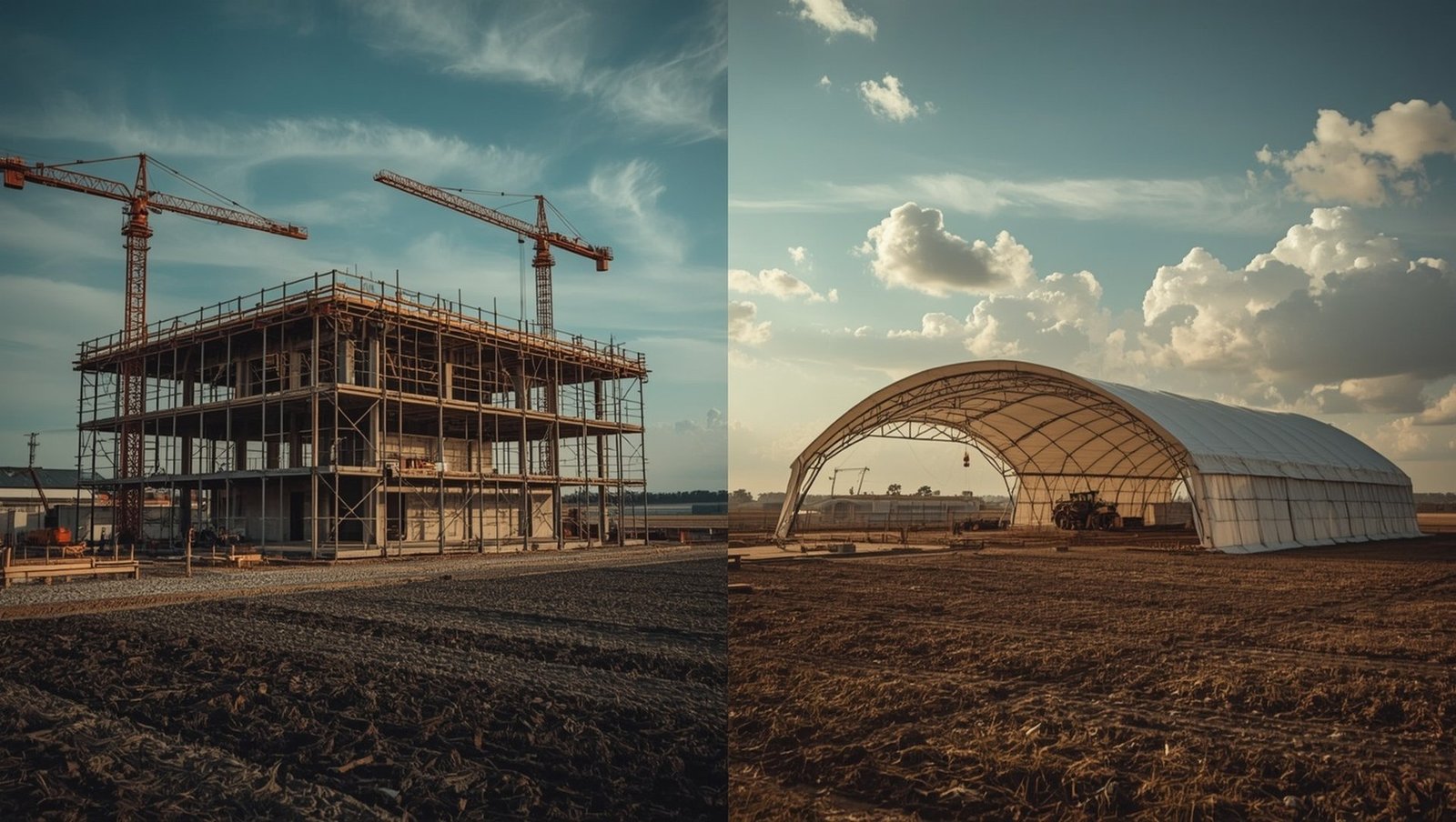 Baukosten 2026 explodieren: Warum Rundbogenhallen für Landwirte zur ernsthaften Festbau-Alternative geworden sind